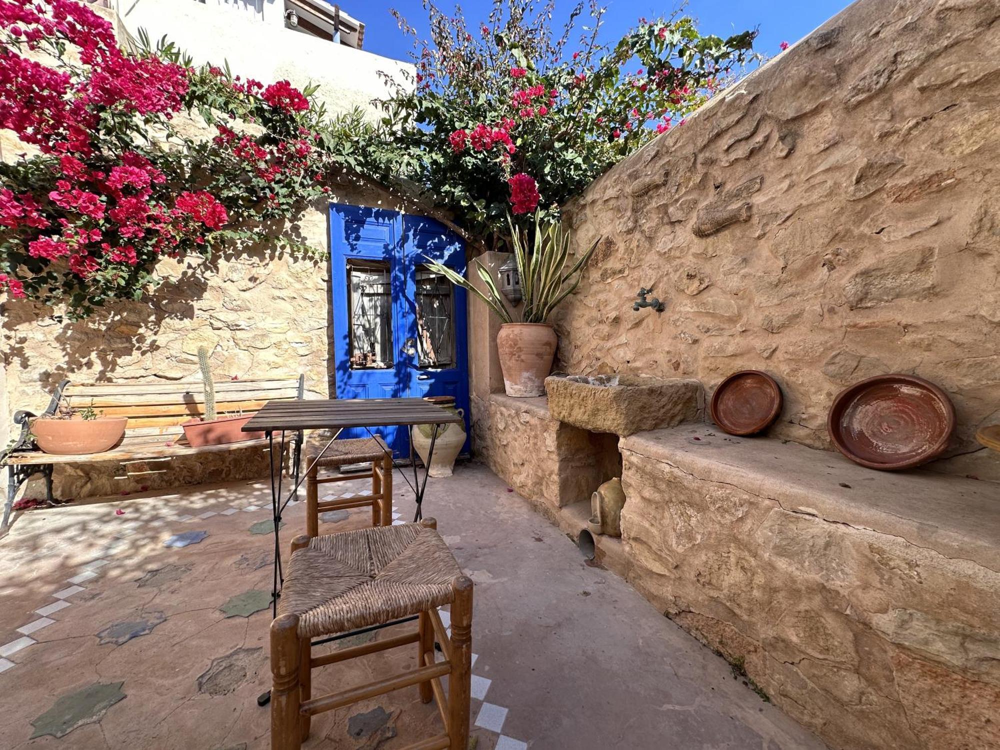 Casa Con Vistas Al Mar Y Patio De Buganvillas Aigues Eksteriør billede