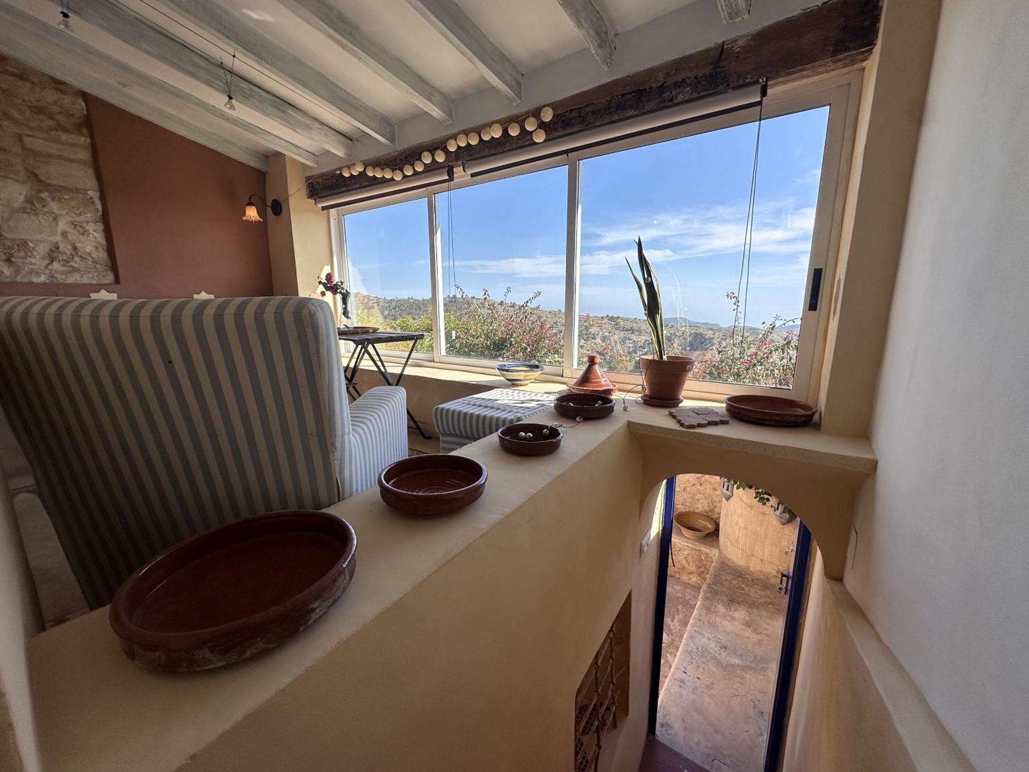 Casa Con Vistas Al Mar Y Patio De Buganvillas Aigues Eksteriør billede