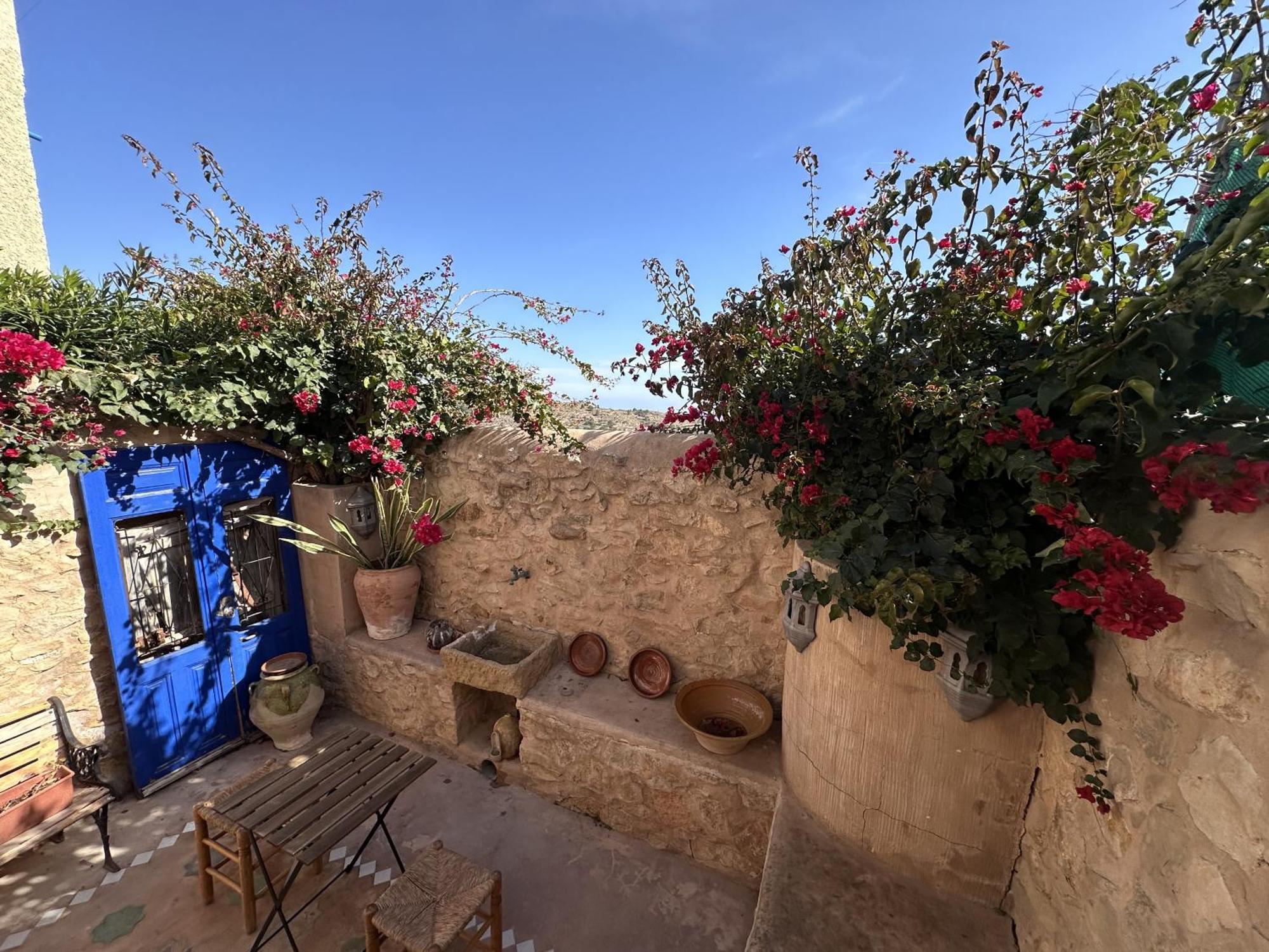 Casa Con Vistas Al Mar Y Patio De Buganvillas Aigues Eksteriør billede