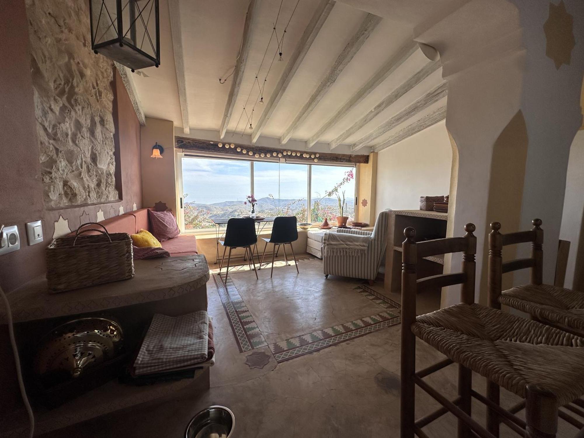 Casa Con Vistas Al Mar Y Patio De Buganvillas Aigues Eksteriør billede