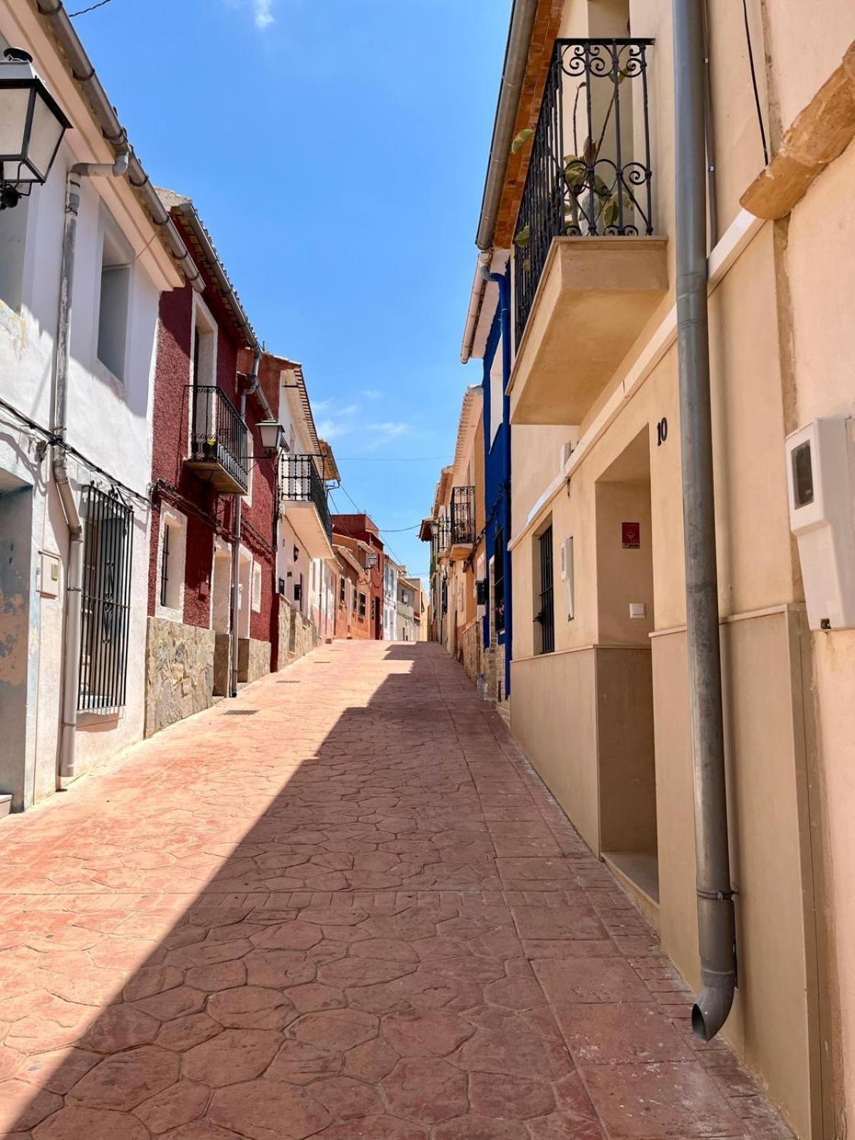 Casa Con Vistas Al Mar Y Patio De Buganvillas Aigues Eksteriør billede